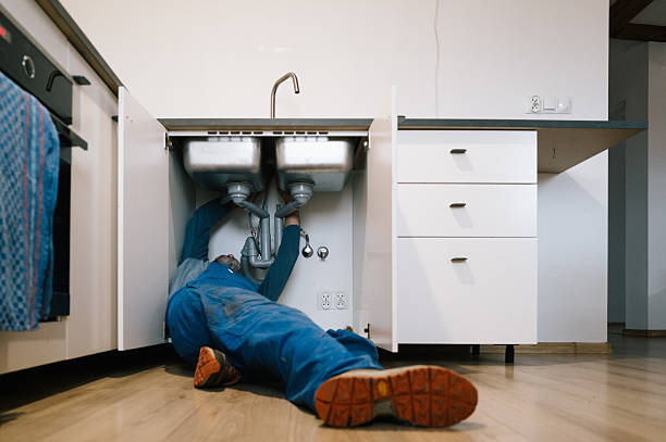 Professional Plumbing technician working in Eagle Mountain, UT